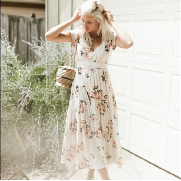 Free People All I Got Floral Printed Dress - Picture 4 of 9